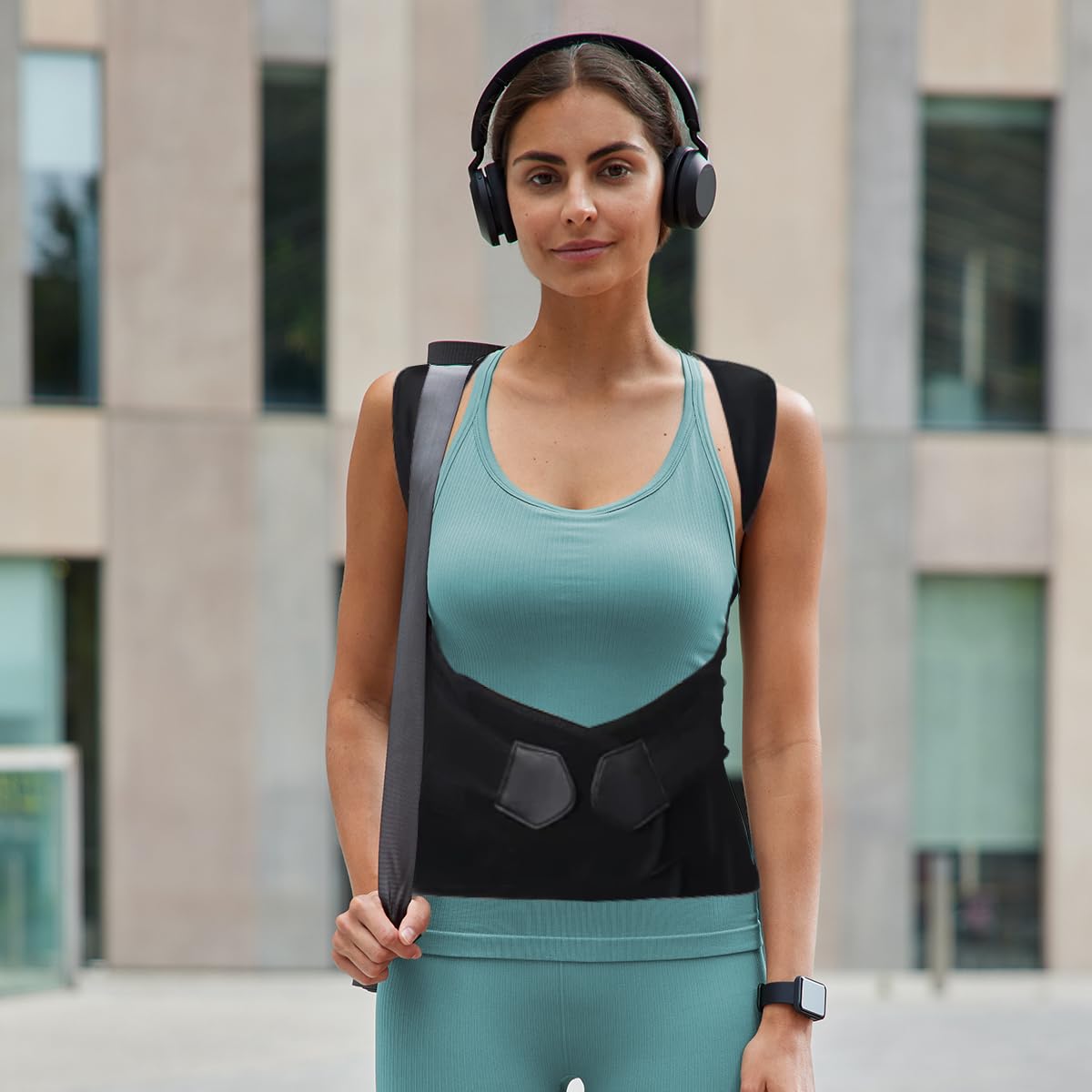 Cozy Attire Adjustable Shoulder Strap Corset, For Women & Men