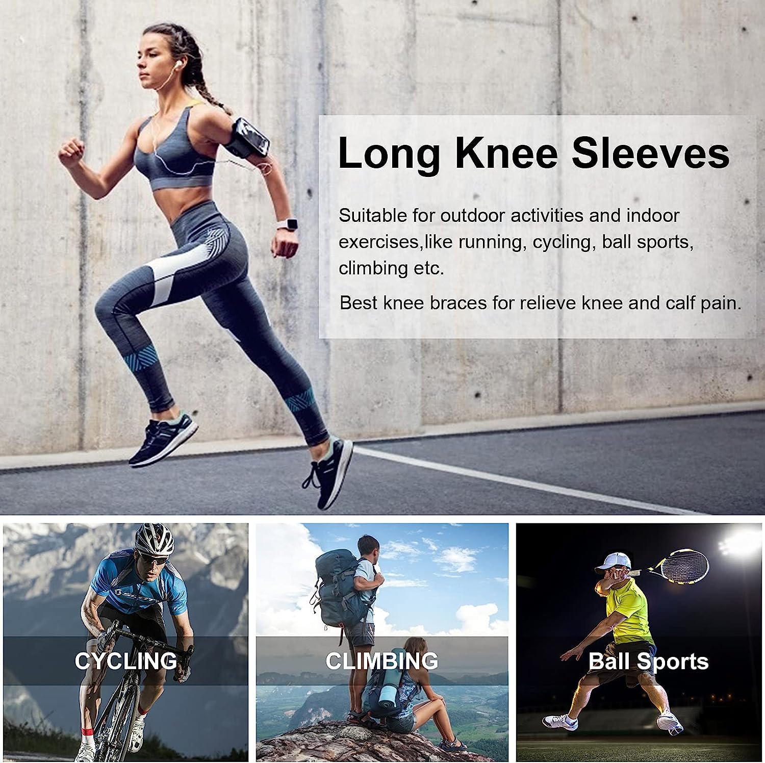 Cozy Attire KNEE SLEEVE BRACE FOR PAIN - 2025