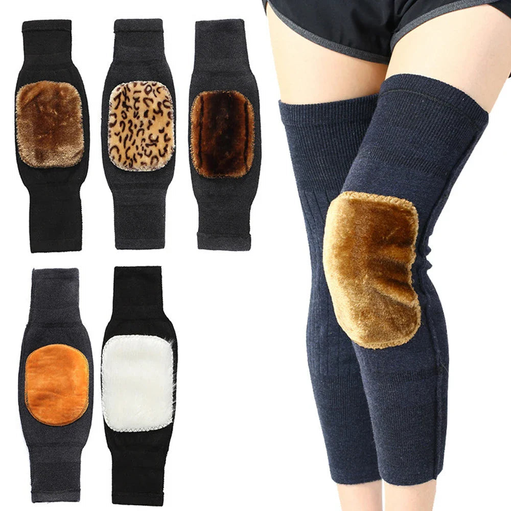 Cozy Attire Warm Wool Knee Pads