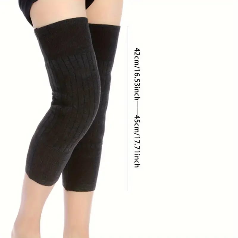 Cozy Attire Warm Wool Knee Pads