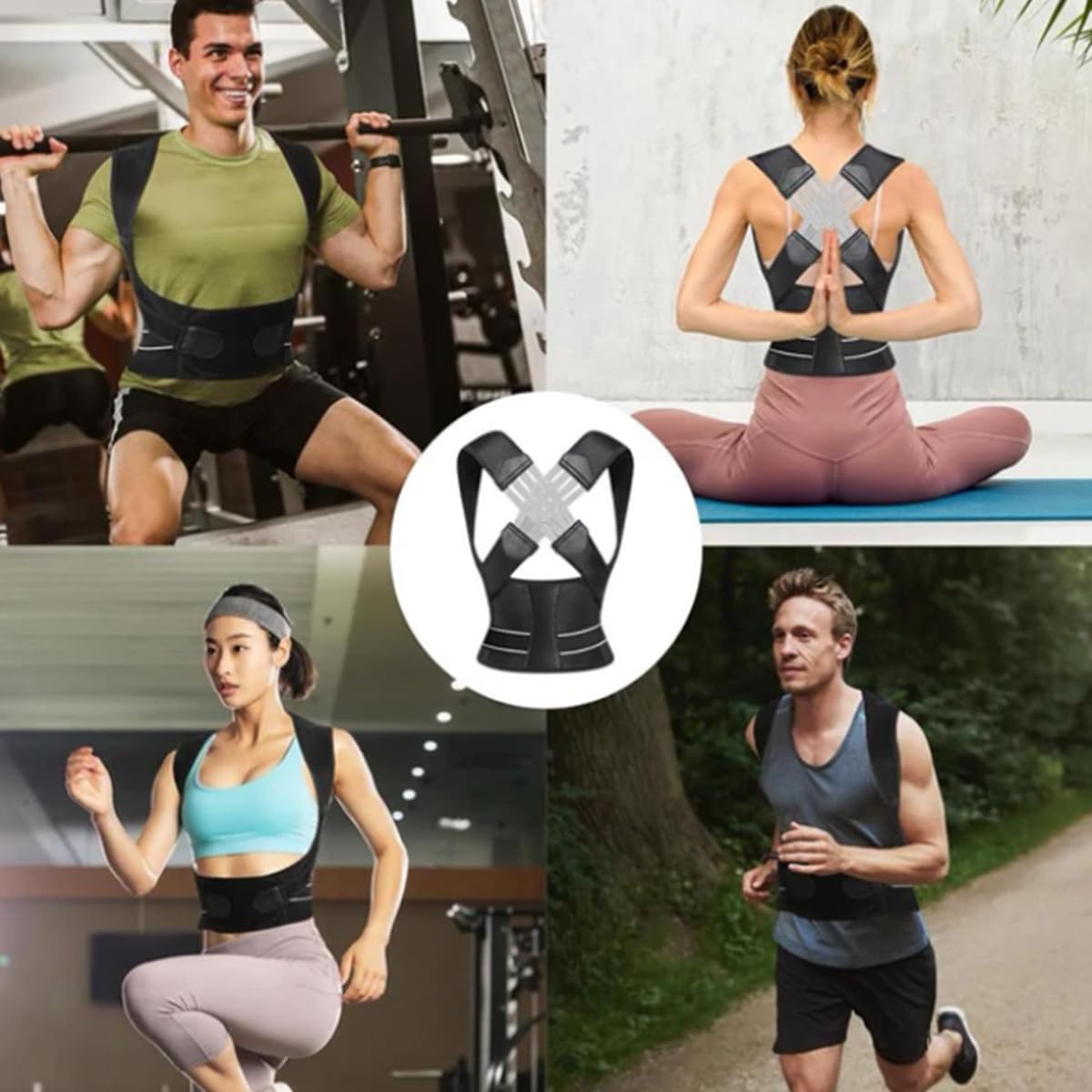 Cozy Attire Adjustable Shoulder Strap Corset, For Women & Men