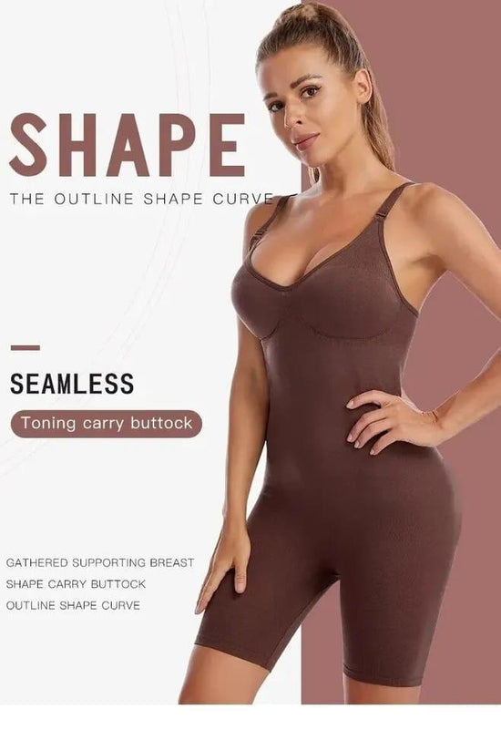 Cozy Attire Full Body Push-Up Tummy & Thigh Slimmer Shapewear