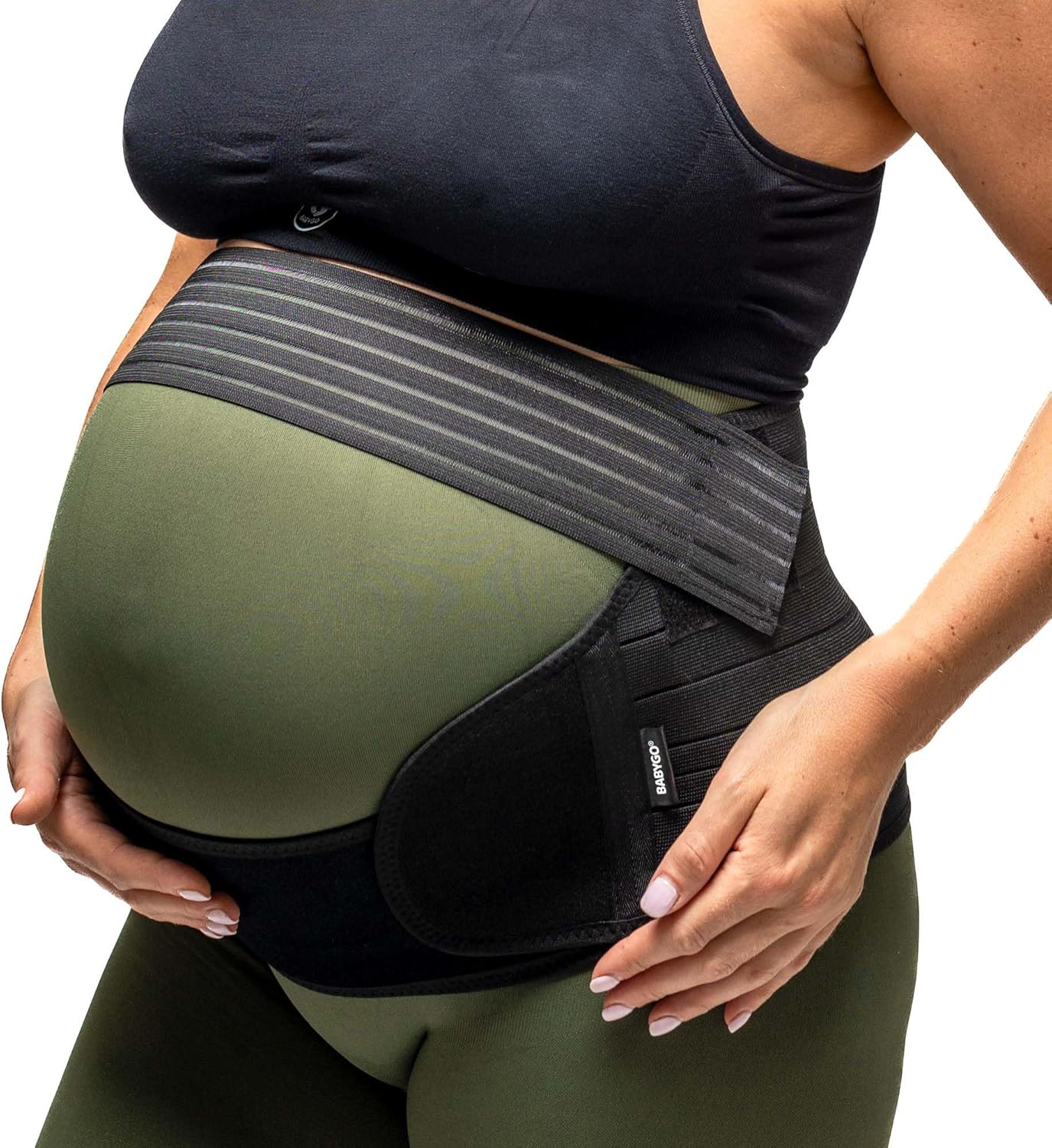 Cozy Attire Maternity Belly Support Band - Pregnancy Belt Support